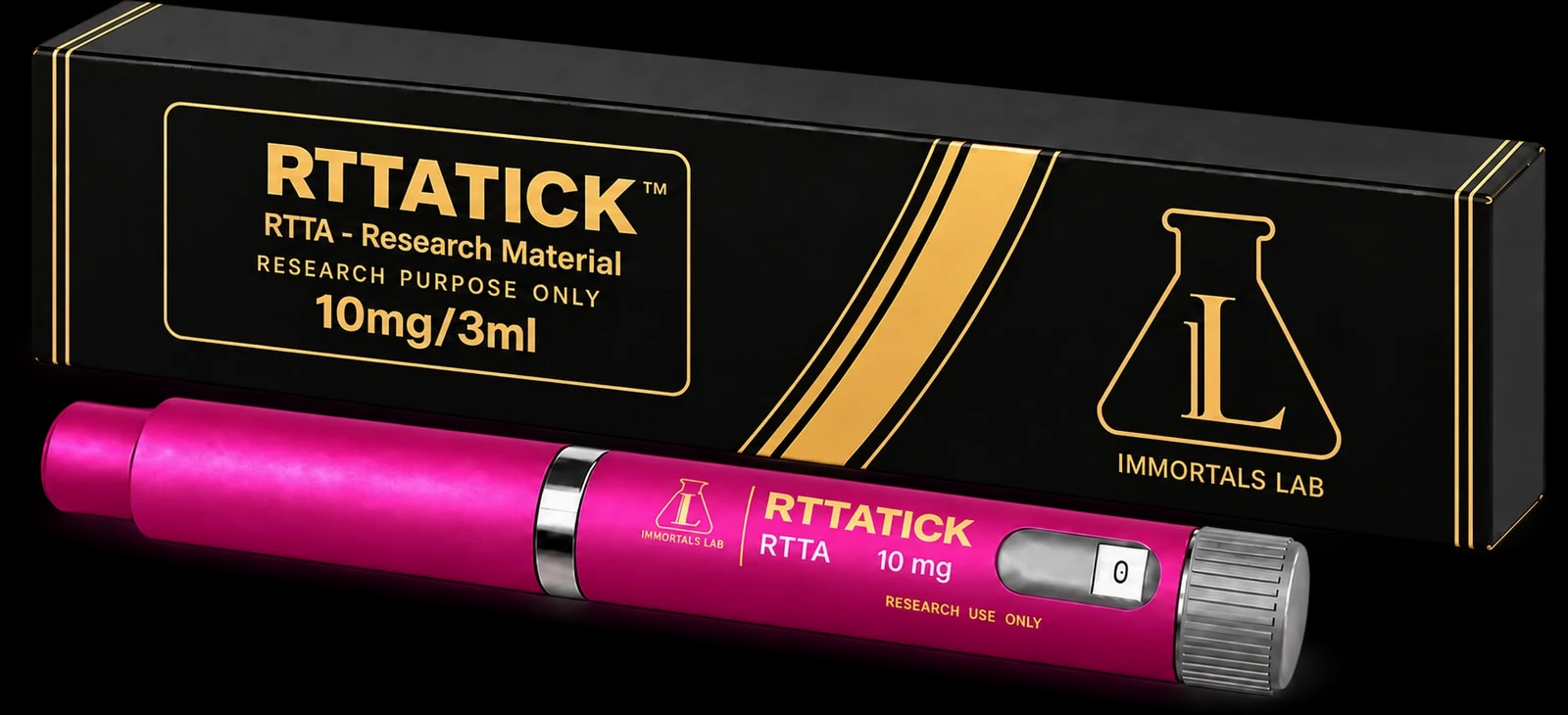 RTTA pen, pink